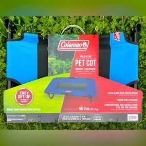 Brand New! Elevated Fold & Go Pet Cot